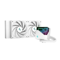 Система жидкостного охлаждения для процессора Deepcool LT520 WH ARGB PWM R-LT520-WHAMNF-G-1