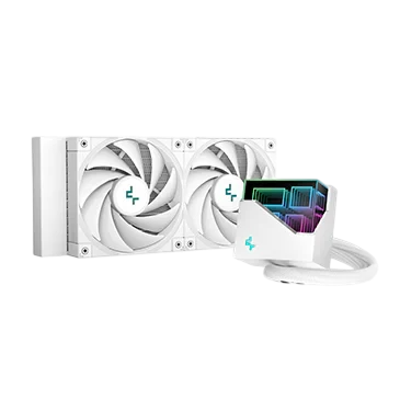 Система жидкостного охлаждения для процессора Deepcool LT520 WH ARGB PWM R-LT520-WHAMNF-G-1