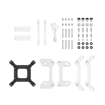 Система жидкостного охлаждения для процессора Deepcool LT520 WH ARGB PWM R-LT520-WHAMNF-G-1