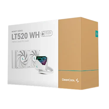Система жидкостного охлаждения для процессора Deepcool LT520 WH ARGB PWM R-LT520-WHAMNF-G-1