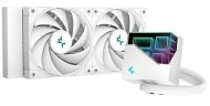 Система жидкостного охлаждения для процессора Deepcool LT520 WH ARGB PWM R-LT520-WHAMNF-G-1
