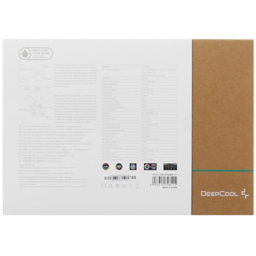 Система жидкостного охлаждения для процессора Deepcool LT520 WH ARGB PWM R-LT520-WHAMNF-G-1