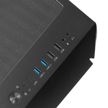 Компьютерный корпус SilverStone FARA V1M Pro Black (SST-FAV1MB-PRO)