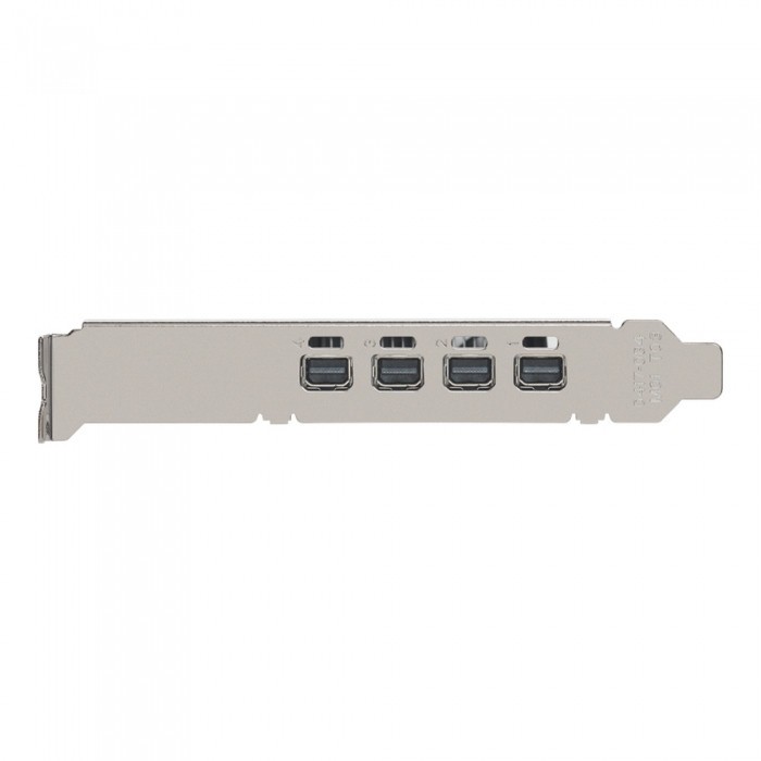 Видеокарта PNY (VCQP1000V2-PB) Quadro P1000 PCI-E 3.0 4096Mb 128 bit 4xMini DisplayPort HDCP