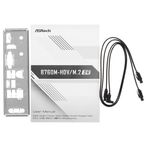 Материнская плата ASRock B760M-HDV/M.2 D4