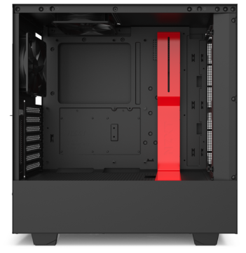Компьютерный корпус NZXT H510i Black/Red CA-H510i-BR