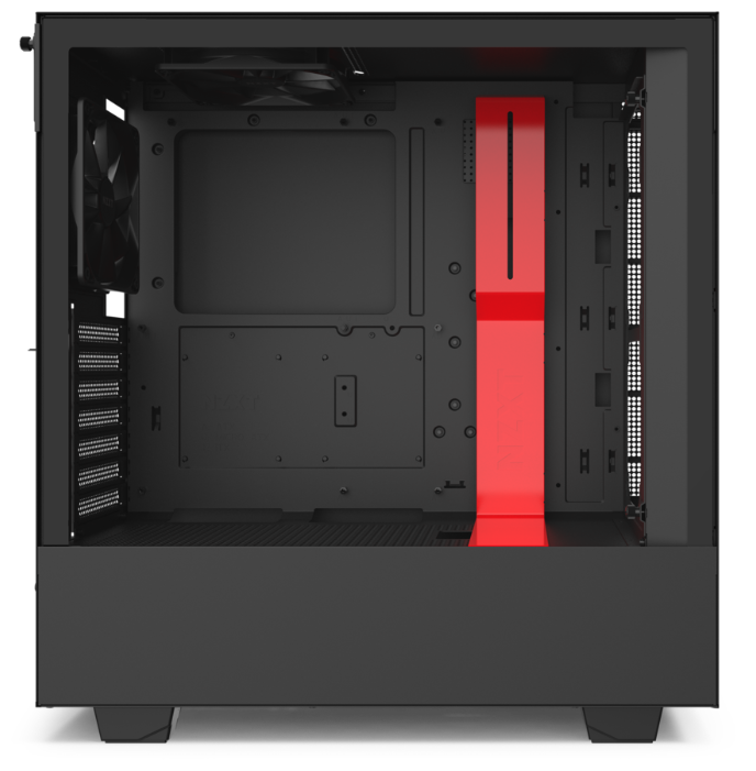 Компьютерный корпус NZXT H510i Black/Red CA-H510i-BR