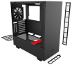 Компьютерный корпус NZXT H510i Black/Red CA-H510i-BR