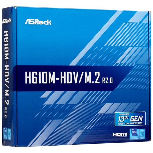 Материнская плата ASRock H610M-HDV/M.2 R2.0