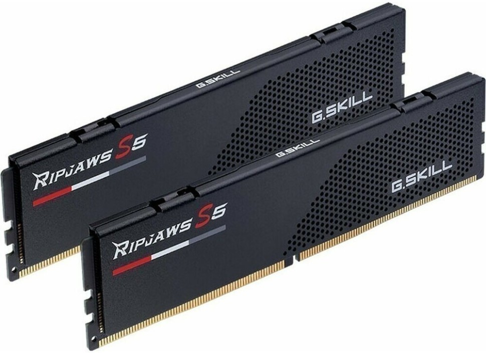Оперативная память 48 Gb 6400 MHz G.Skill RIPJAWS S5 Black (F5-6400J3648G24GX2-RS5K)