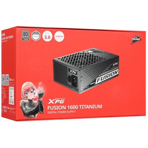 Блок питания ADATA XPG 1600W FUSION 1600 TITANIUM (FUSION1600T-BKCEU) (PCIe 5.0 Connector Cable Details)