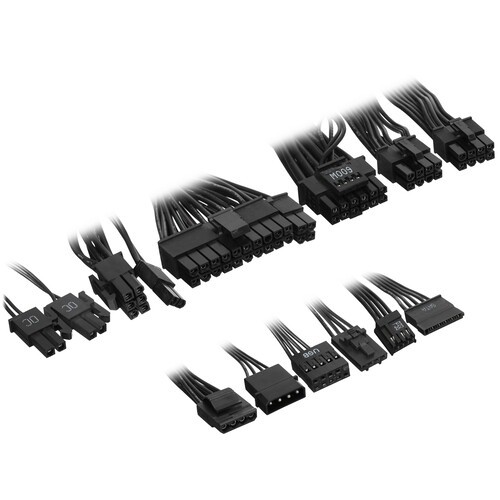 Блок питания ADATA XPG 1600W FUSION 1600 TITANIUM (FUSION1600T-BKCEU) (PCIe 5.0 Connector Cable Details)