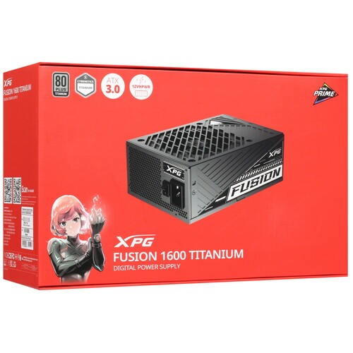 Блок питания ADATA XPG 1600W FUSION 1600 TITANIUM (FUSION1600T-BKCEU) (PCIe 5.0 Connector Cable Details)