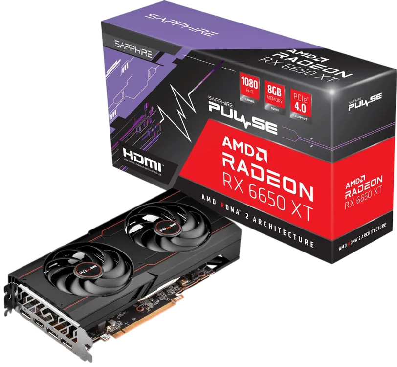 Видеокарта Sapphire (11319-07-20G) Radeon RX 6650 XT 8GB GAMING OC