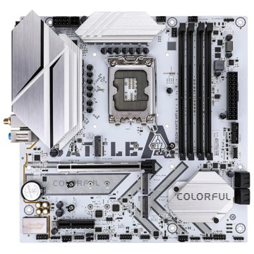 Материнская плата Colorful BATTLE-AX B760M-WHITE WIFI V20