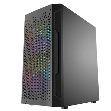 Компьютерный корпус Powercase Mistral Micro Z3B Mesh LED (CMIMZB-L3)