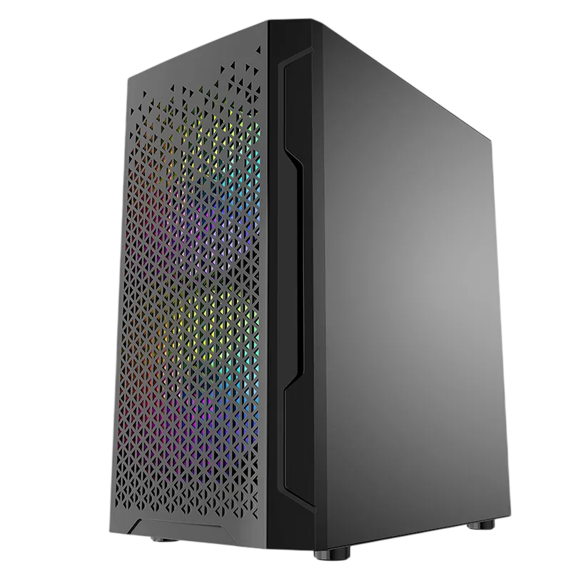 Компьютерный корпус Powercase Mistral Micro Z3B Mesh LED (CMIMZB-L3)