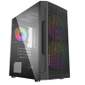 Компьютерный корпус Powercase Mistral Micro Z3B Mesh LED (CMIMZB-L3)