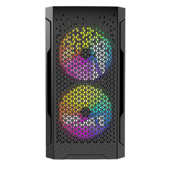 Компьютерный корпус Powercase Mistral Micro Z3B Mesh LED (CMIMZB-L3)