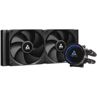Система жидкостного охлаждения для процессора Chieftec ICEBERG 240 ARGB Pump Dark (CLC-240-BLK)
