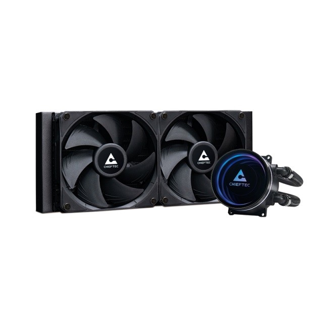 Система жидкостного охлаждения для процессора Chieftec ICEBERG 240 ARGB Pump Dark (CLC-240-BLK)