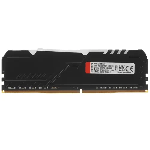 Оперативная память 16 Gb 3733 MHz Kingston FURY BEAST RGB Black (KF437C19BB1A/16)