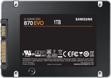 Твердотельный накопитель Samsung 1000 Gb 870 EVO (MZ-77E1T0BW)