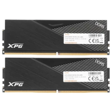 Оперативная память 32 Gb 5600 MHz ADATA XPG LANCER Black (AX5U5600C3616G-DCLABK)