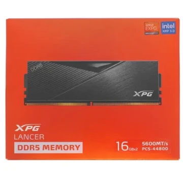 Оперативная память 32 Gb 5600 MHz ADATA XPG LANCER Black (AX5U5600C3616G-DCLABK)