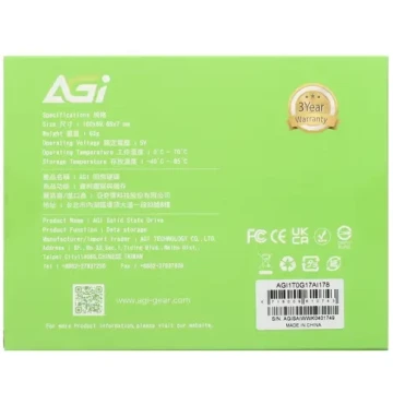 Твердотельный накопитель AGI 1000 Gb AI178 AGI1T0G17AI178