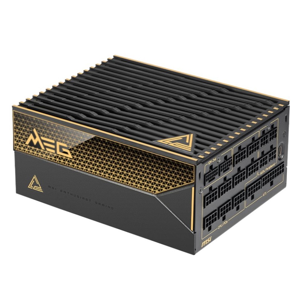 Блок питания MSI 1600W MEG Ai1600T 16 Pin (PCIe 5.0 Connector Cable Details)