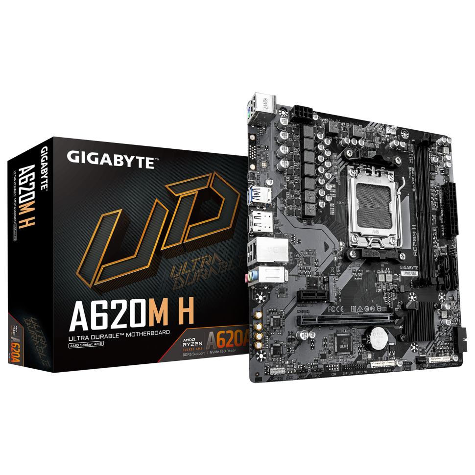 Материнская плата Gigabyte A620M H 2.0