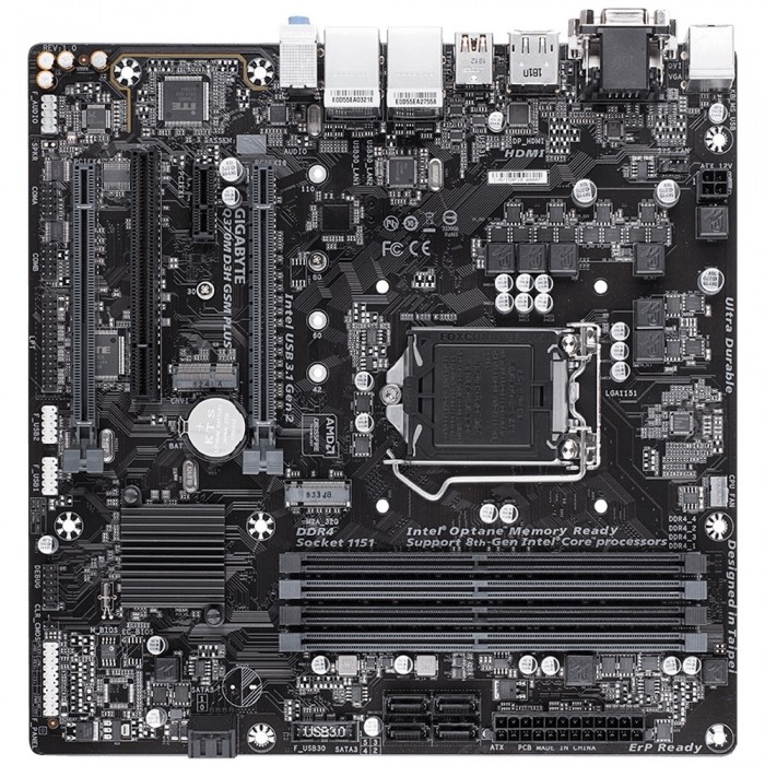 Материнская плата GIGABYTE Q370M D3H GSM PLUS