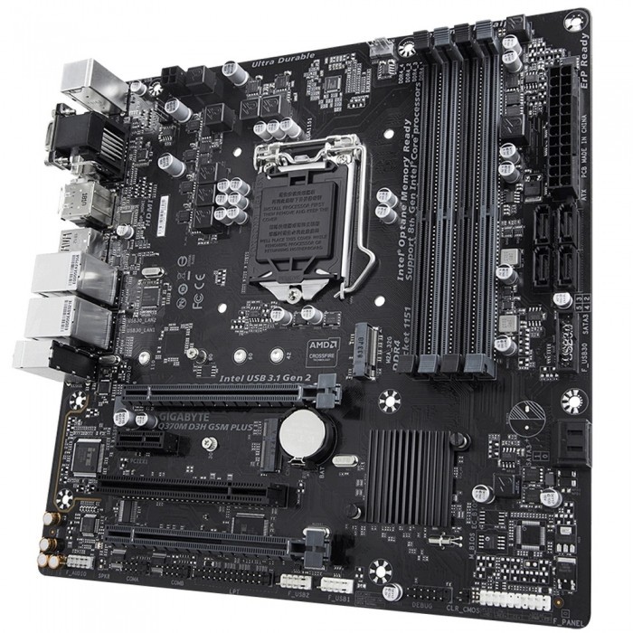 Материнская плата GIGABYTE Q370M D3H GSM PLUS