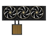 Система жидкостного охлаждения для процессора ID-COOLING DX360 GDL Black/Gold