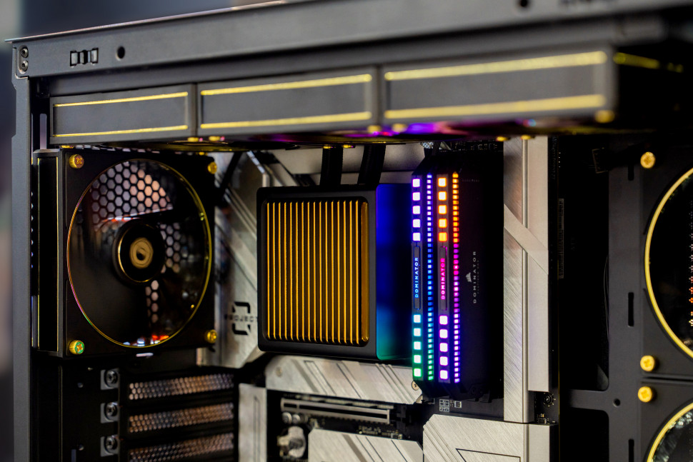 Система жидкостного охлаждения для процессора ID-COOLING DX360 GDL Black/Gold