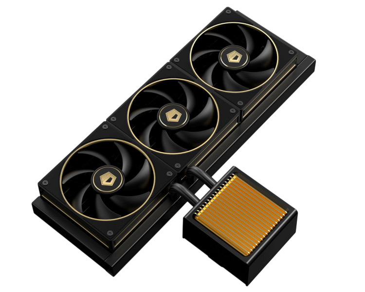 Система жидкостного охлаждения для процессора ID-COOLING DX360 GDL Black/Gold