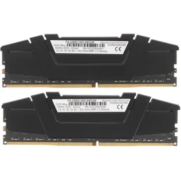 Оперативная память 64 Gb 3200 MHz G.Skill RIPJAWS V (F4-3200C16D-64GVK)