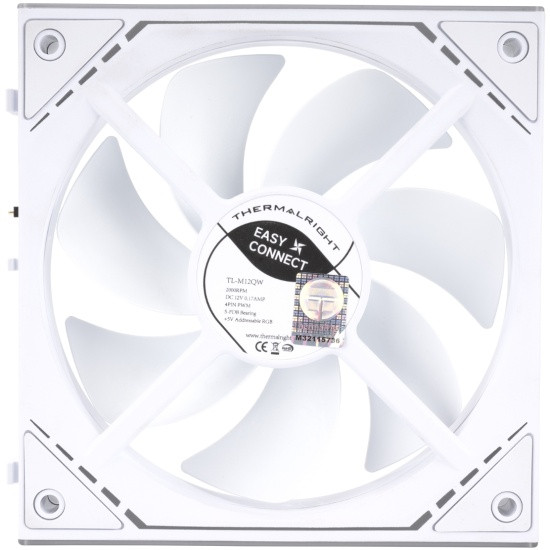 Комплект вентиляторов для корпуса Thermalright TL-M12QW X3 ARGB White (TRTLM12QWX3.3P)