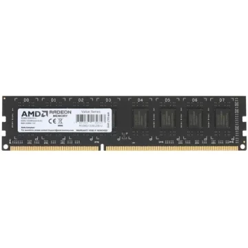 Оперативная память 8 Gb 1333 MHz AMD R3 VALUE SERIES Black (R338G1339U2S-U)