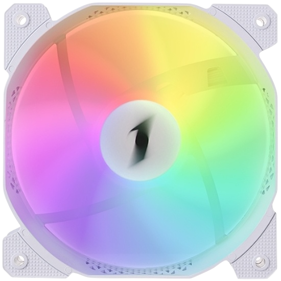 Вентилятор для корпуса 1STPLAYER F7 ARGB White (F7-WH)