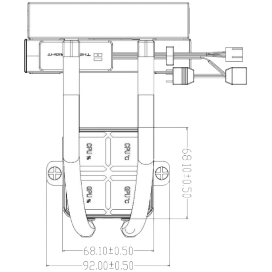 Система жидкостного охлаждения для процессора Thermalright Magic Qube 360 ARGB White (TRMQ360AW)