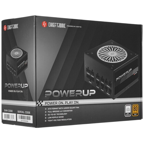 Блок питания Chieftec 550W CHIEFTRONIC PowerUp (GPX-550FC)
