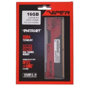 Оперативная память 16 Gb 4000 MHz PATRIOT VIPER ELITE II (PVE2416G400C0K)