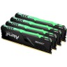 Оперативная память 64 Gb 3200 MHz Kingston FURY BEAST Black RGB (KF432C16BB1AK4/64)