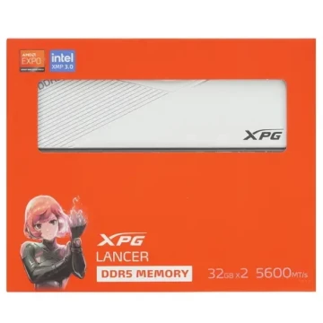Оперативная память 64 Gb 5600 MHz ADATA XPG LANCER White (AX5U5600C3632G-DCLAWH)