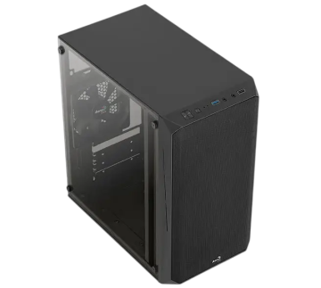 Компьютерный корпус Aerocool S-107-A-BK-V1 Black (4710562759372)