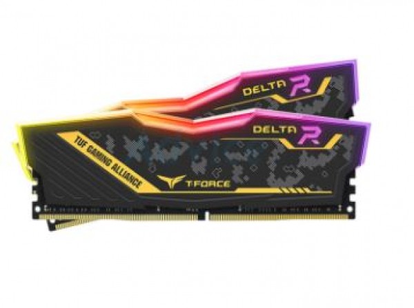 Оперативная память 32 Gb 5600 MHz Team Group T-FORCE DELTA TUF Gaming Alliance RGB (FF5D532G5600HC36BDC01)