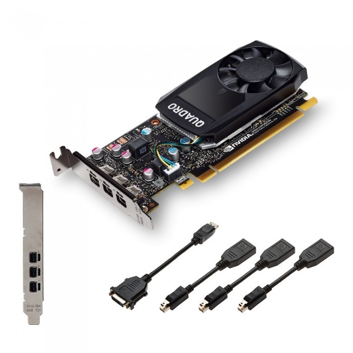 Видеокарта PNY (VCQP400V2-PB) Quadro P400 PCI-E 3.0 2048Mb 64 bit HDCP V2