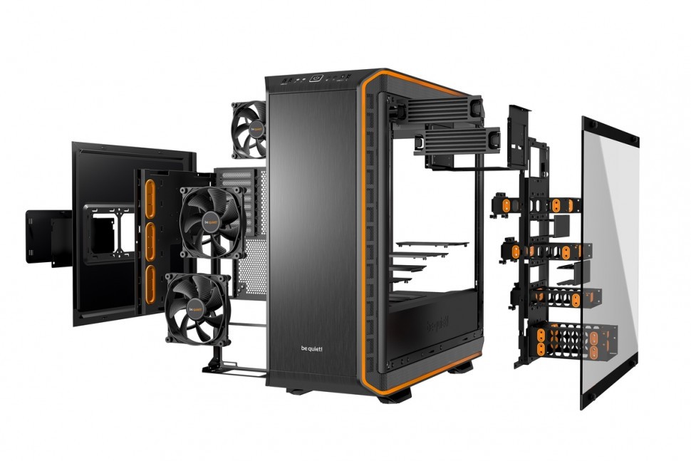 Компьютерный корпус Be Quiet! DARK BASE PRO 900 Orange rev. 2 BGW14